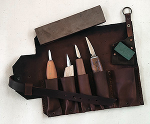 JN Handmade Leather Roll Bags LS15d